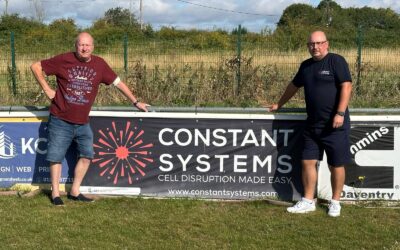 Constant Systems are proud to be one of the club sponsors of Daventry Town Football Club