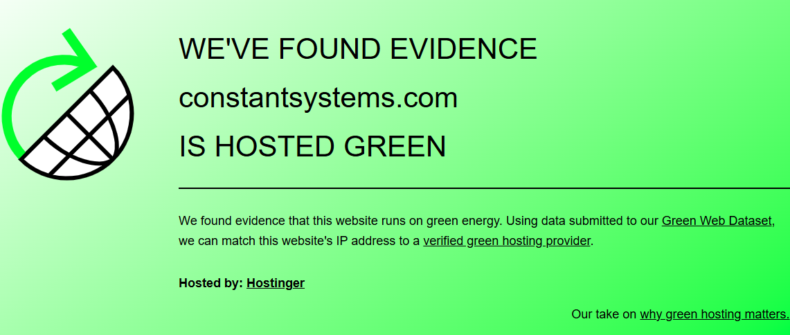 Constant Green